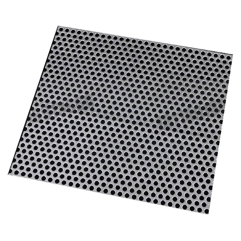 Bilaida 2Pcs Stainless Steel Perforated Sheet (SUS304), 0.04"/19 Gauge Thickness, 16" Width, 12.6" Length, 0.28'' Aperture, 0.47'' Hole Pitch - Image 2
